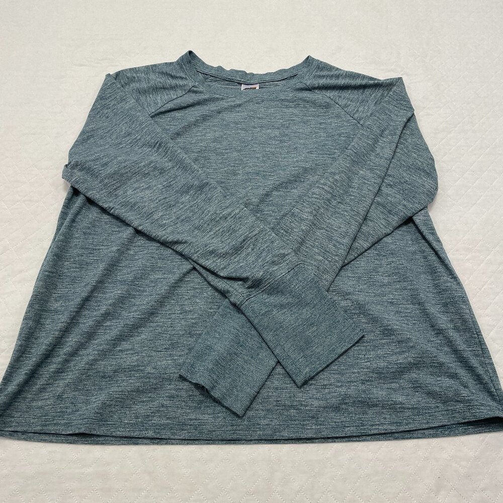 Women’s Avia Light Blue Active Long Sleeve Shirt XL